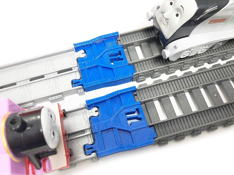 TrainLab Adapters Compatible with Thomas Adventures to Trackmaster 2014 Gray Train Tracks (NiteBrite)