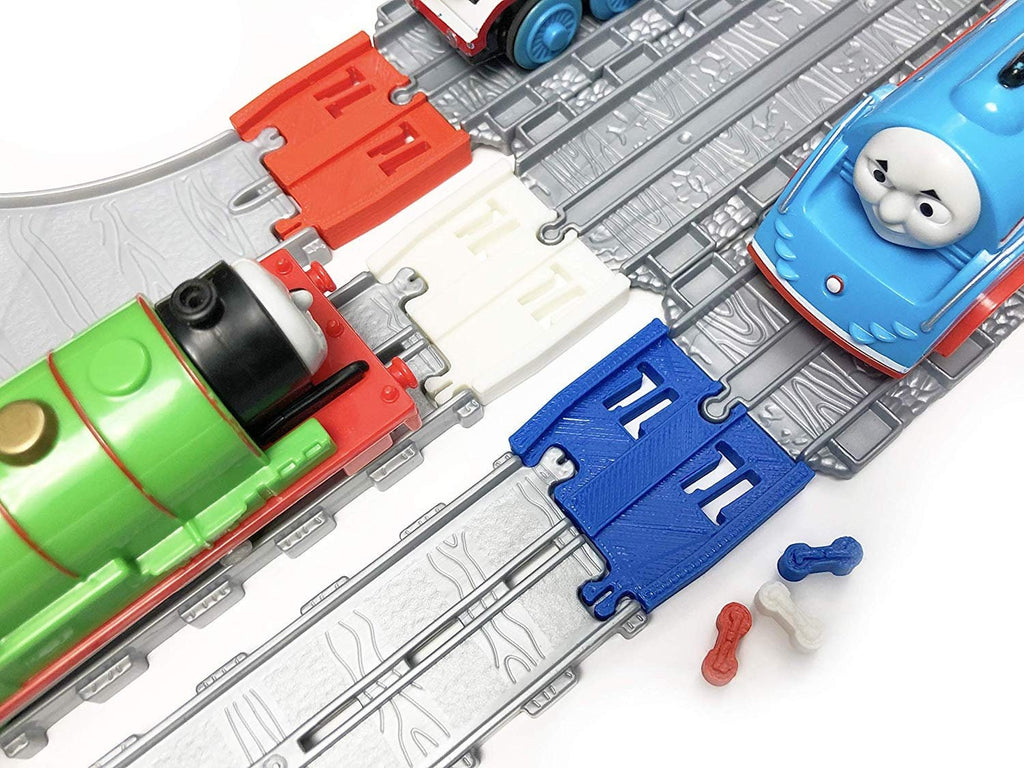 TrainLab Adapters Compatible With Thomas Adventures to Thomas Take-n-Play Train Track adapters (2 pcs)