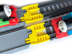 TrainLab adapters compatible with Learning Curve Thomas & Friends to new TrackMaster (gray 2014) Tracks