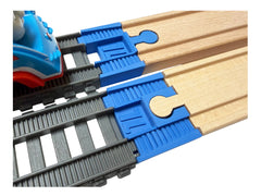 TrainLab Adapter 2pk for TrackMaster 2014 to Wooden Railway