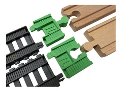 TrainLab Adapter 2pk for TrackMaster 2014 to Wooden Railway