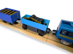 TrainLab “TrackWay Car” — The Ultimate TrackMaster-to-Wooden Railway Connector Car!
