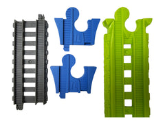 TrainLab Train Track Adapter, 2-Pack, Compatible with Thomas & Friends TrackMaster Tracks — 2014 Gray & 2026 Easy Connect, USA Handmade