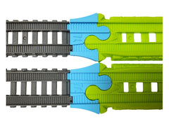 TrainLab Train Track Adapter, 2-Pack, Compatible with Thomas & Friends TrackMaster Tracks — 2014 Gray & 2026 Easy Connect, USA Handmade
