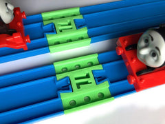 TrainLab Plarail Female Female Connector adapters (Blue)