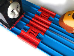 TrainLab Plarail Female Female Connector adapters (Blue)