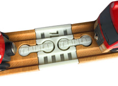 TrainLab Track Connector Female to Female Wooden Railway. Includes 2 Dog Bone Track connectors!