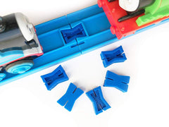 TrainLab Plarail Dog Bone Connectors Train Track Adapter Thomas 6pcs (Orange)
