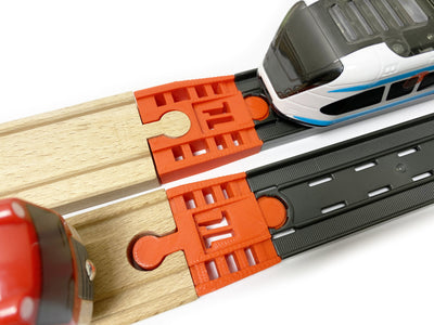 TrainLab Intelino Smart Train to wooden railway adapter pair — image 1 of 20