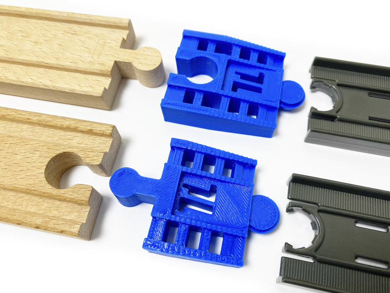 TrainLab Intelino Smart Train to wooden railway adapter pair — image 2 of 20