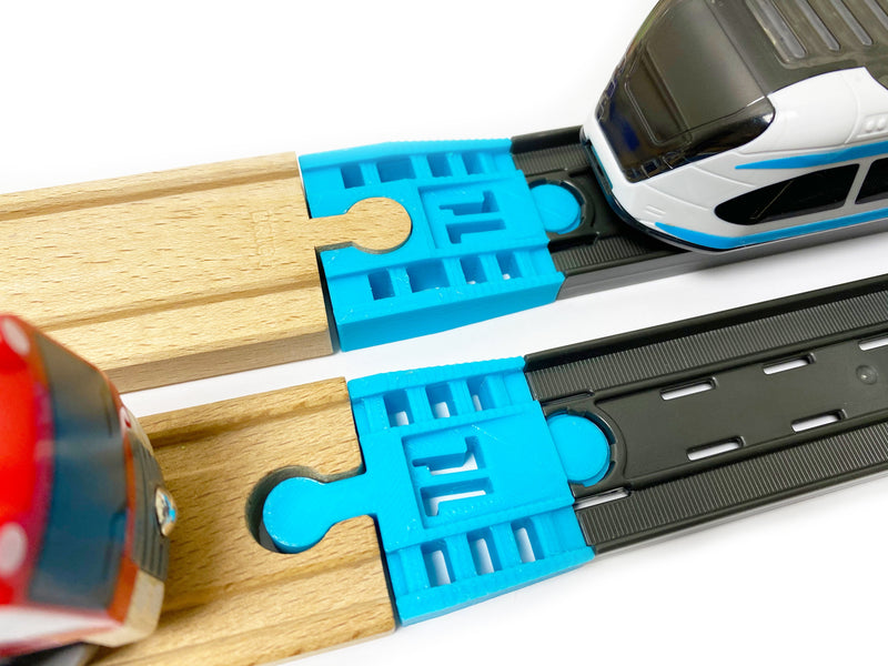 TrainLab Intelino Smart Train to wooden railway adapter pair — image 7 of 20
