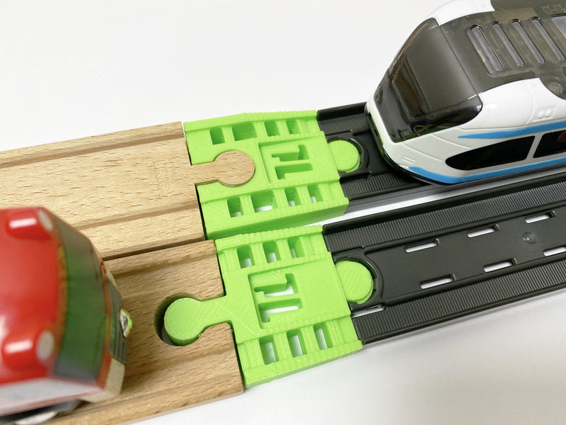 TrainLab Intelino Smart Train to wooden railway adapter pair — image 8 of 20