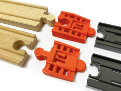 TrainLab Adapter for INTELINO Smart Train to Wooden Railway Adapter (2 pcs)