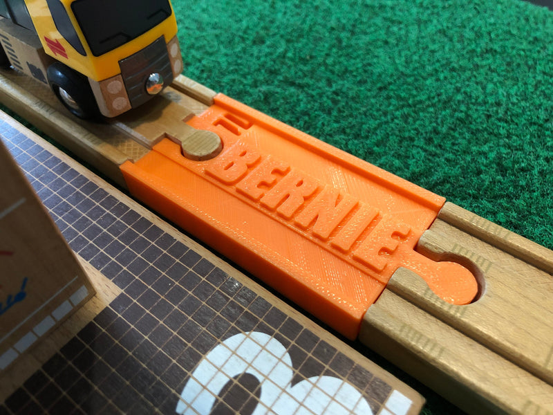 TrainLab personalized name track for wooden railway — image 8 of 8