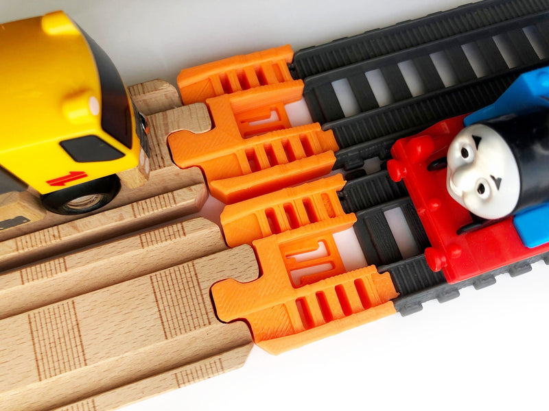 TrainLab Thomas Wood 2018 to TrackMaster 2014 adapter pair — image 5 of 6